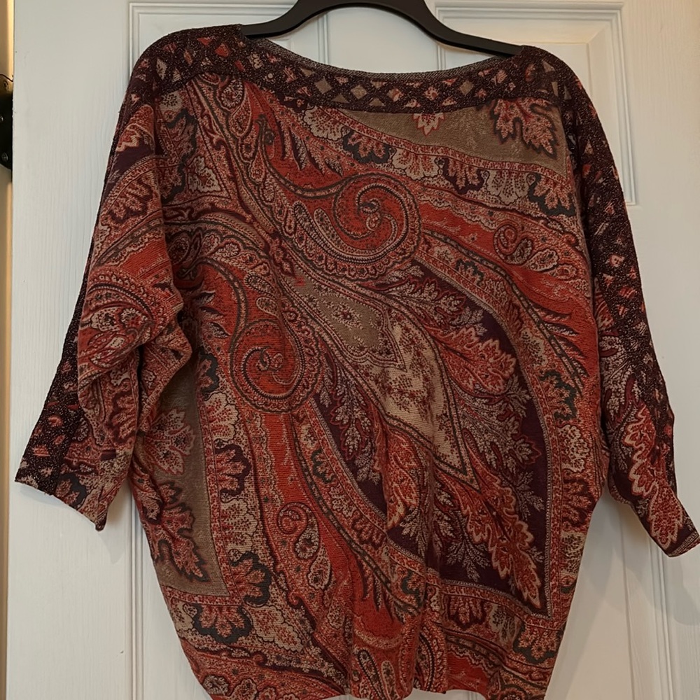 Boat neck sweater